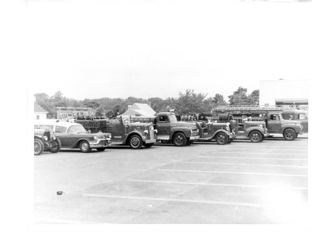1960 Equipment of the Center Moriches Fire Department.